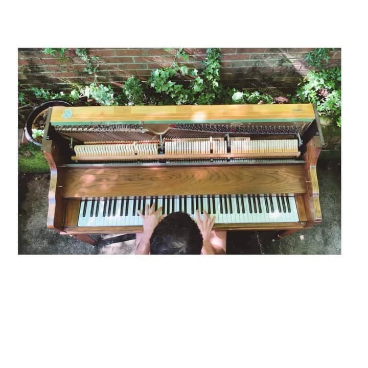アーネスト・グリーンのインスタグラム：「More Saturday morning piano ✨. Anyone know this tune?」