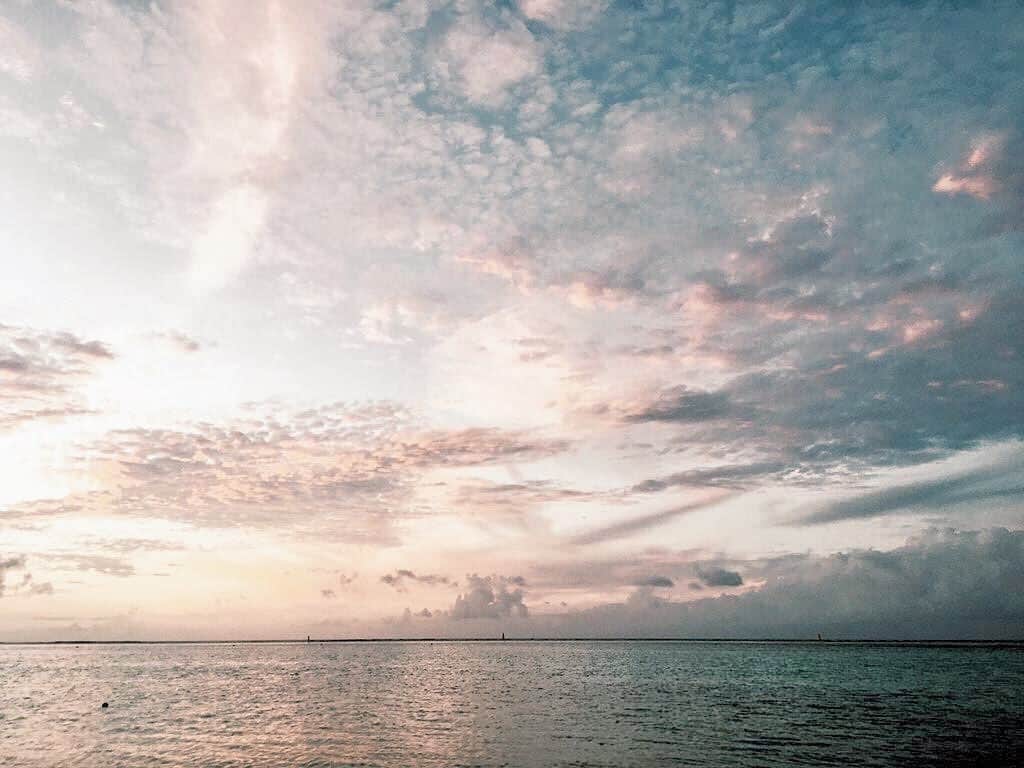 淡輪優希のインスタグラム：「#goodnight ⛅️ Zoomで友達と話すとますます会いたくなるね…次会えた時は嬉しいとかじゃなくてもうなんか感動しちゃいそう。笑 大袈裟かもしれないけど、それくらい友達に会えてないんだなぁ。。 . withコロナって言ってたけど、ということはいつかインフルエンザみたいなポジションになるのかなぁ。はやく有効なワクチンができますように。神様どうかお願いします。」