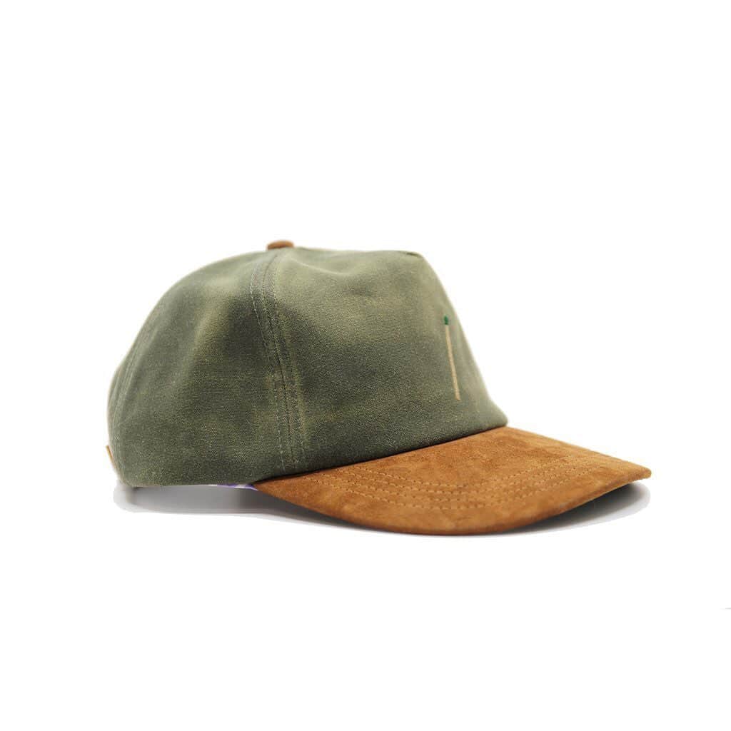 Nick Fouquetのインスタグラム：「🪐 NF matchstick waxed canvas and suede road hat 🪐 ➖Online store only. Limited edition➖」