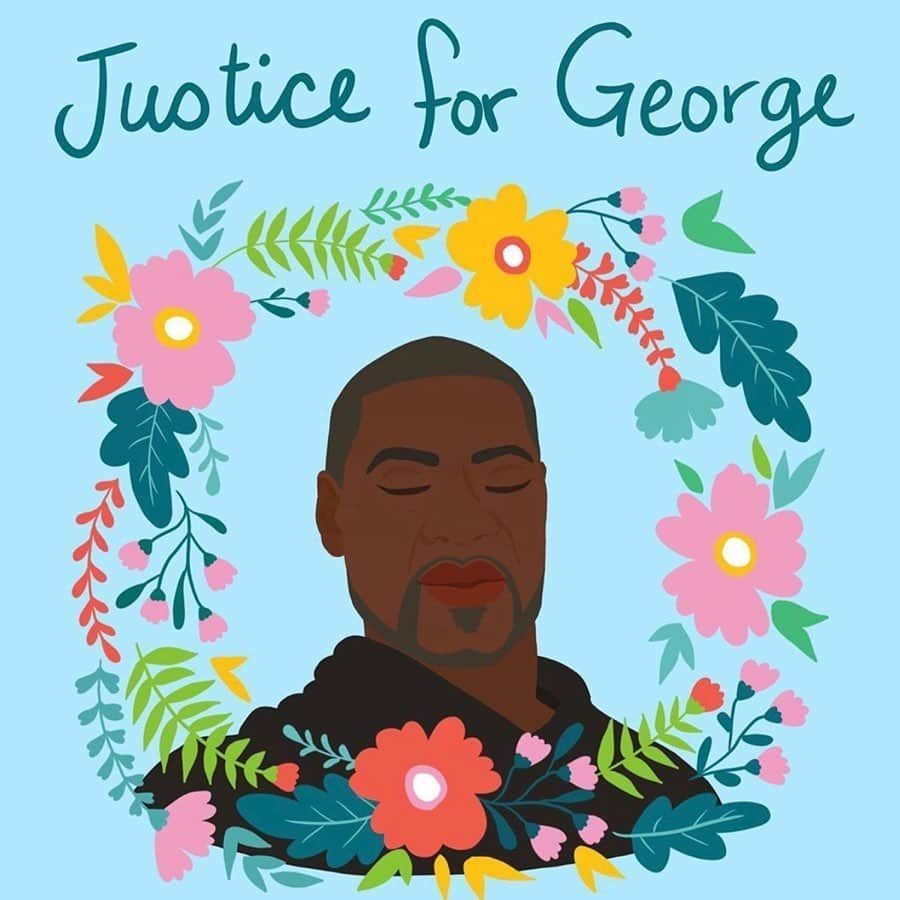 アビゲイル・スペンサーさんのインスタグラム写真 - (アビゲイル・スペンサーInstagram)「#justiceforgeorgefloyd #justiceforbreonnataylor #justiceforahmaud . 🎨 by @shirien.creates」5月31日 2時43分 - abigailspencer