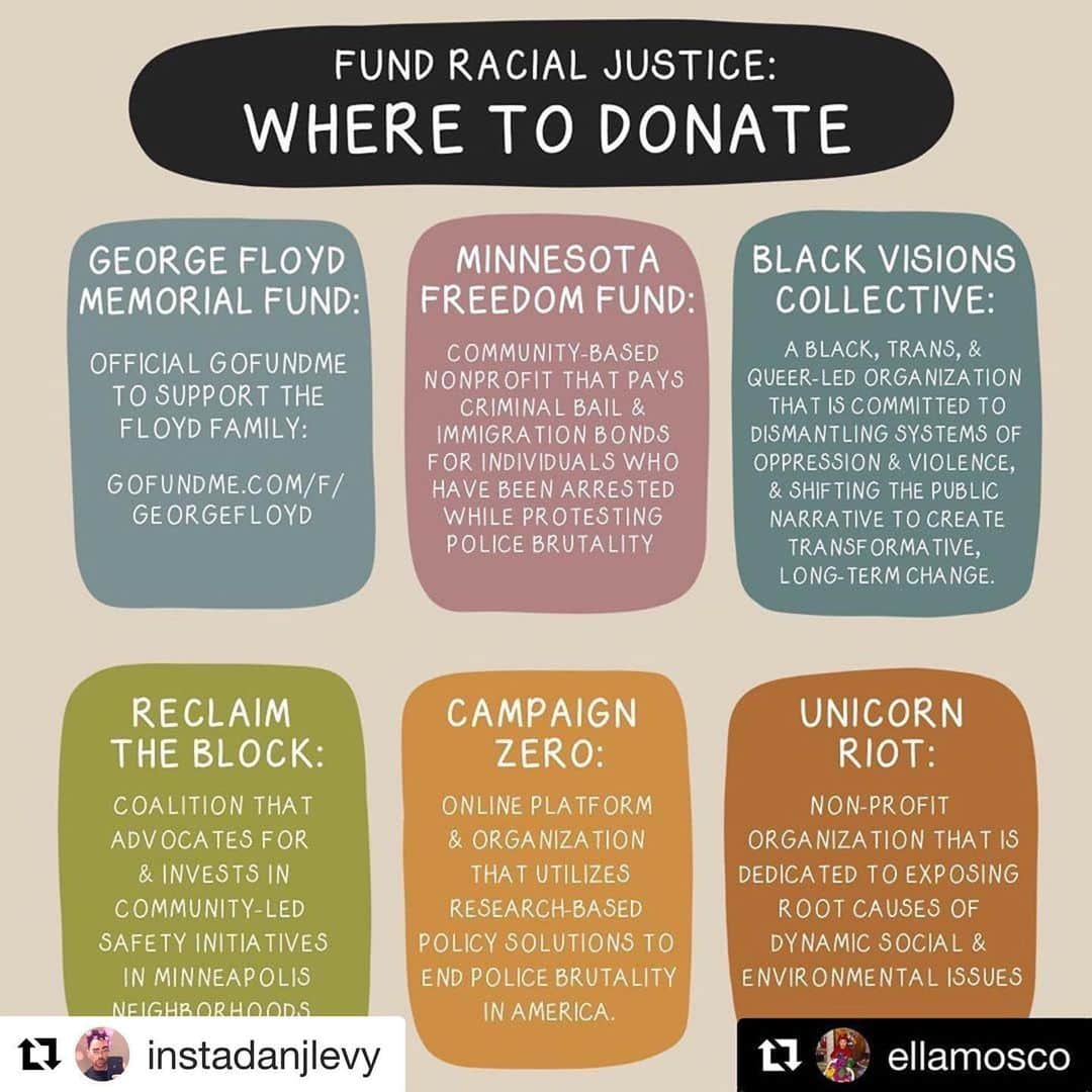 P!nk（ピンク）さんのインスタグラム写真 - (P!nk（ピンク）Instagram)「#Repost @instadanjlevy ・・・ Here are some resources for those of you who would like to make donations (of any kind) or learn about what’s being done to support this fight. I have tagged as many of the organizations as I could find to help you access their pages as easily as possible. #blacklivesmatter  #Repost @ellamosco ・・・ Stay enraged and do the work. Keep calling, keep emailing, and DONATE if you can. Support local organizations who are providing support and challenging white supremacy #justiceforgeorgefloyd #blacklivesmatter」5月31日 4時08分 - pink