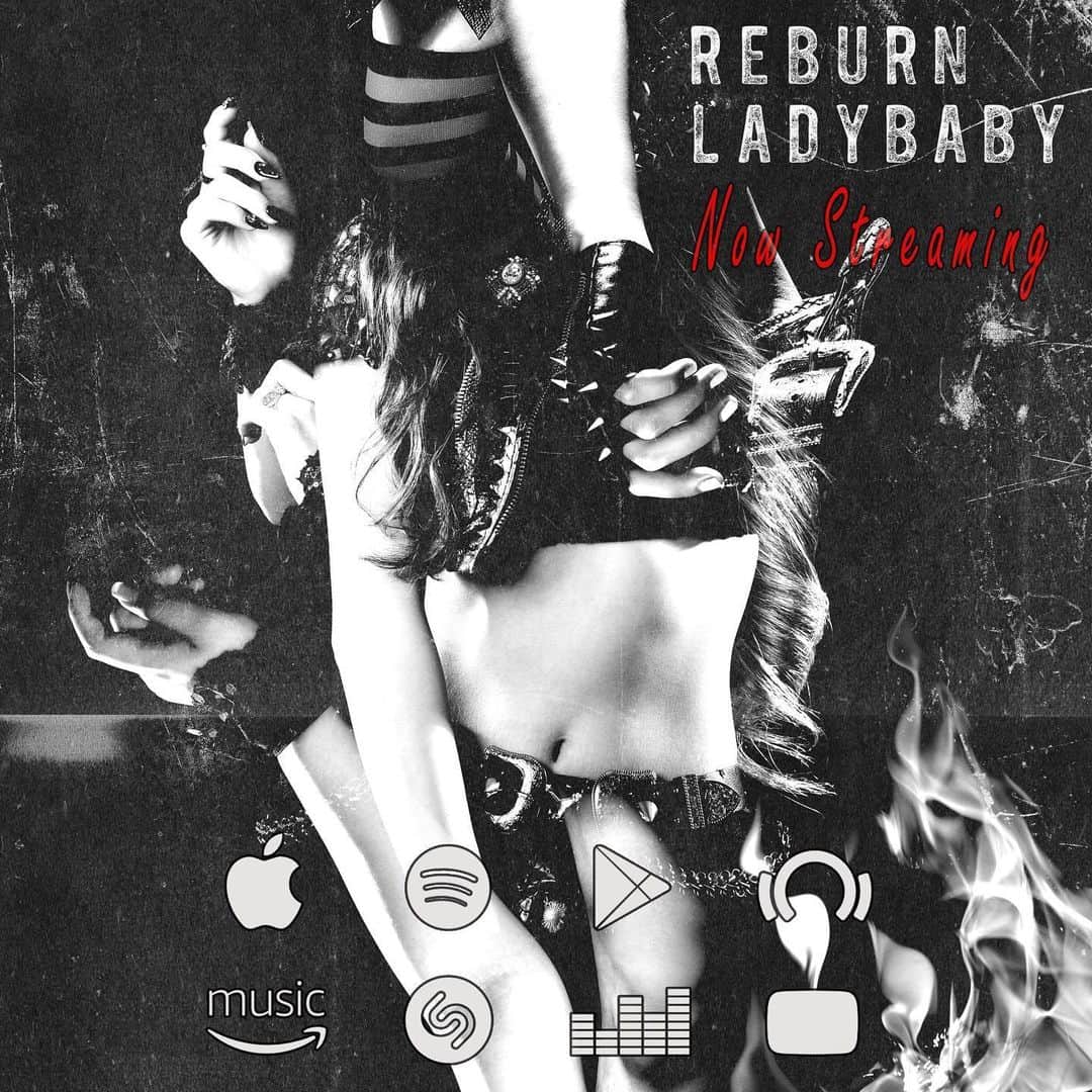 LADYBABYさんのインスタグラム写真 - (LADYBABYInstagram)「Album "REBURN" Now streaming.」5月31日 5時17分 - ladybaby_jp