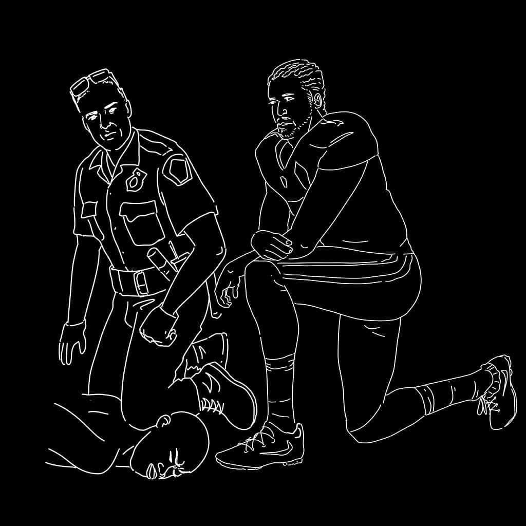 スティーブ・アエンのインスタグラム：「OPPRESSOR VS OPPRESSED」