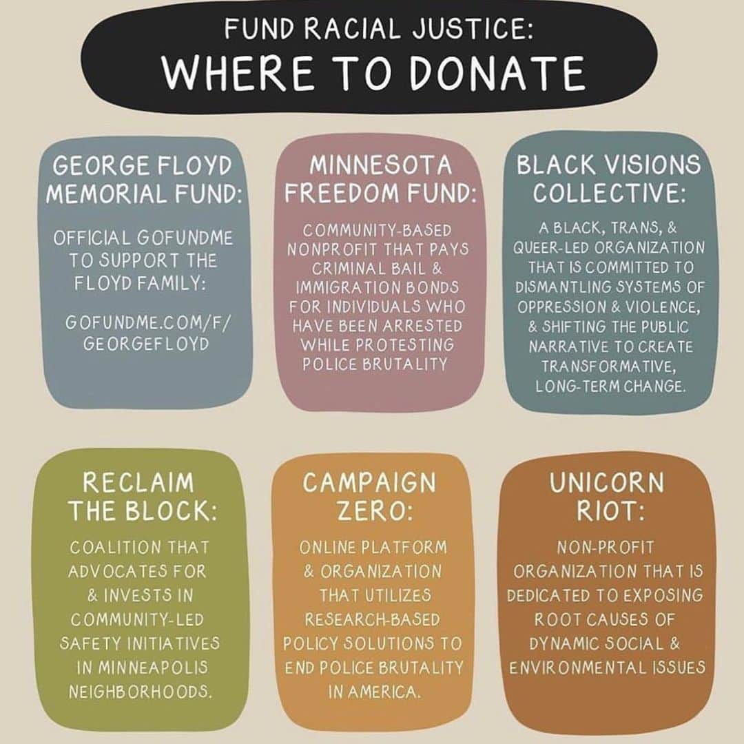 Julia Michaelsのインスタグラム：「If you’re looking for ways to help at all, here are some official sites where you can go and donate. What happened to George is terrible, and no innocent life should be lost for no reason and I HOPE that we are on our way to some real change and some real justice. #justiceforgeorgefloyd #georgefloyd」