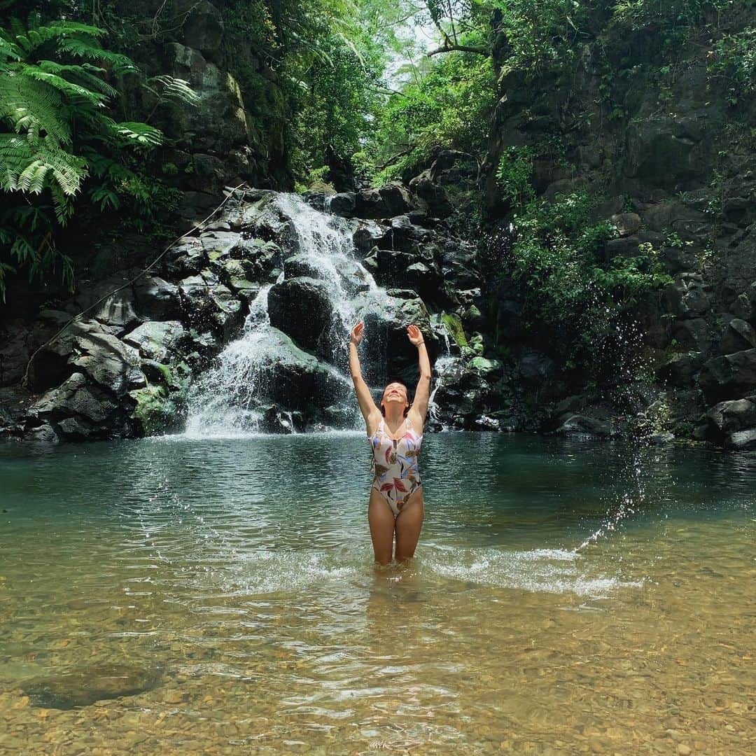 アリッサ ウーテンのインスタグラム：「Wanna be back here 💦」