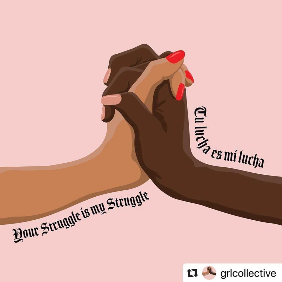 ピットブルのインスタグラム：「Your struggle is my struggle. Tu lucha es mi lucha.」