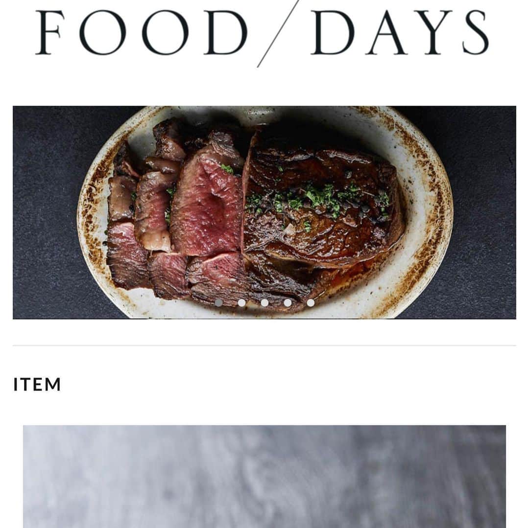 行正り香さんのインスタグラム写真 - (行正り香Instagram)「FOOD/DAYSお肉の宅配便のホームページができました。こちらからは、6/6と6/13の配達を受付させていただきます(^^)インスタプロフィールからもアクセスいただけます。美味しい熟成USリブアイをお楽しみください！#行正り香 #rikayukimasa #fooddays #アメリカンビーフ #熟成肉」5月31日 12時07分 - rikayukimasa