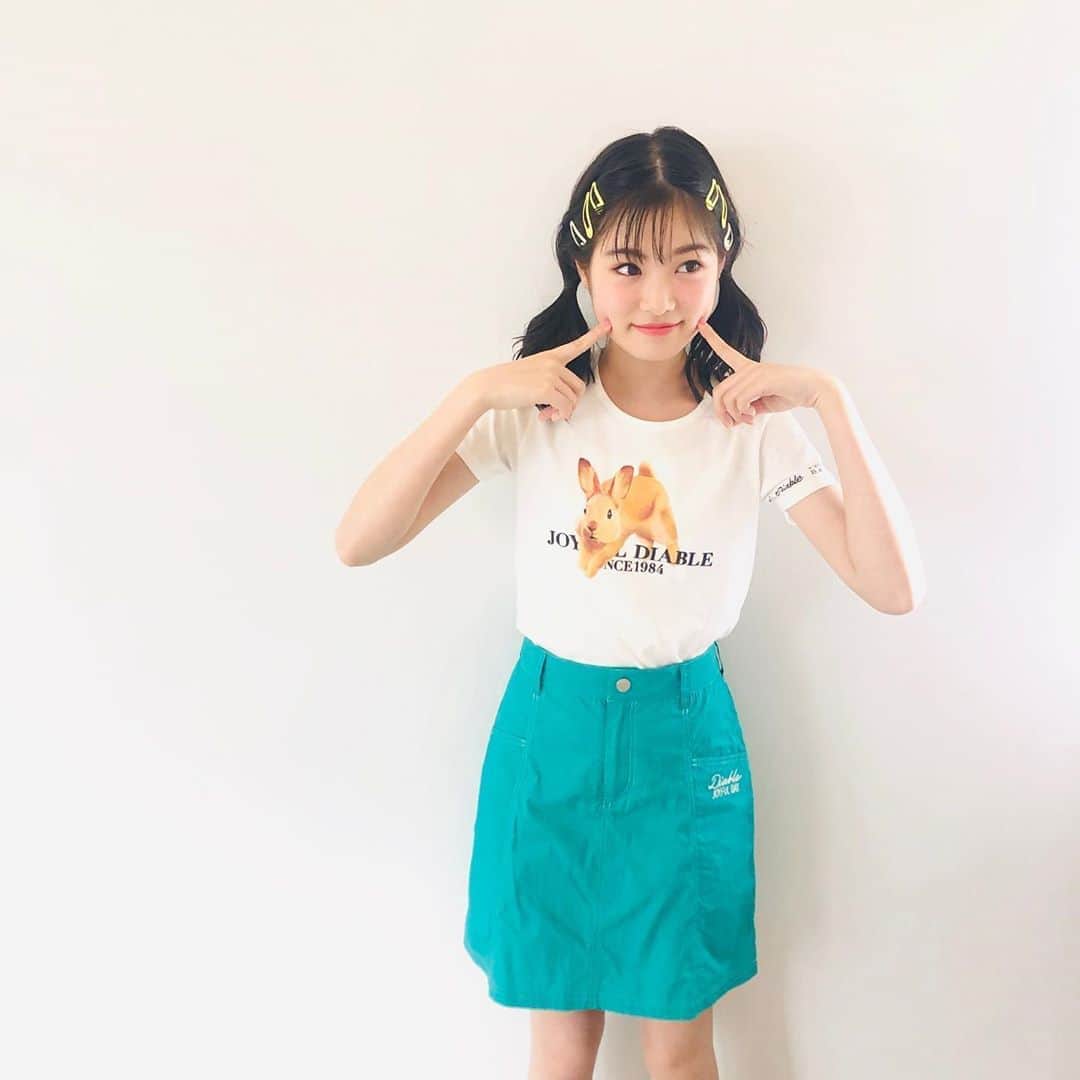 ニコ☆プチのインスタグラム：「🧏‍♀️🍼💝 . . . #丸山真亜弥  #ちゃま  #ディアブル @diable_official_」