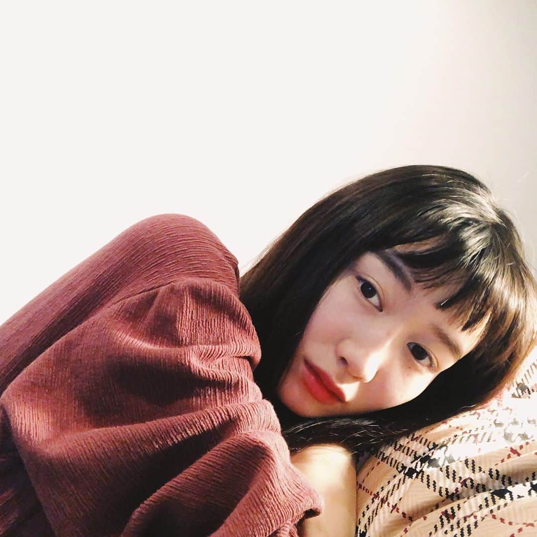 岡本夏美さんのインスタグラム写真 - (岡本夏美Instagram)「おかえり、おんざまゆげ前髪」5月31日 14時23分 - okamoto_natsumi