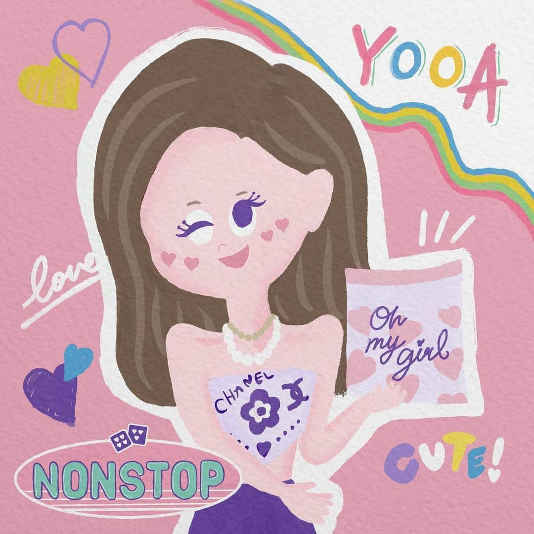 M0M0Neのインスタグラム：「정말 이쁜 유아💓💓 #아이패드그림 #프로크리에이트 #그림 #그림스타그램  #일러스트 #일러스트그램 #그림맞팔 #그림그리기 #일러스트레이션 #취미 #그림쟁이 #일러스트그림 #그림스타그램🎨 #캐릭터 #오마이걸 #살짝설렜어 #팬아트 #미미 #오마이걸미미  #イラスト　#デジタルイラスト #お絵かき好きな人と繋がりたい #おえかき #お絵描き　#絵描きさんと繋がりたい #ohmygirl #nonstop #kpop #韓国好きな人と繋がりたい #ohmygirl好きな人と繋がりたい」