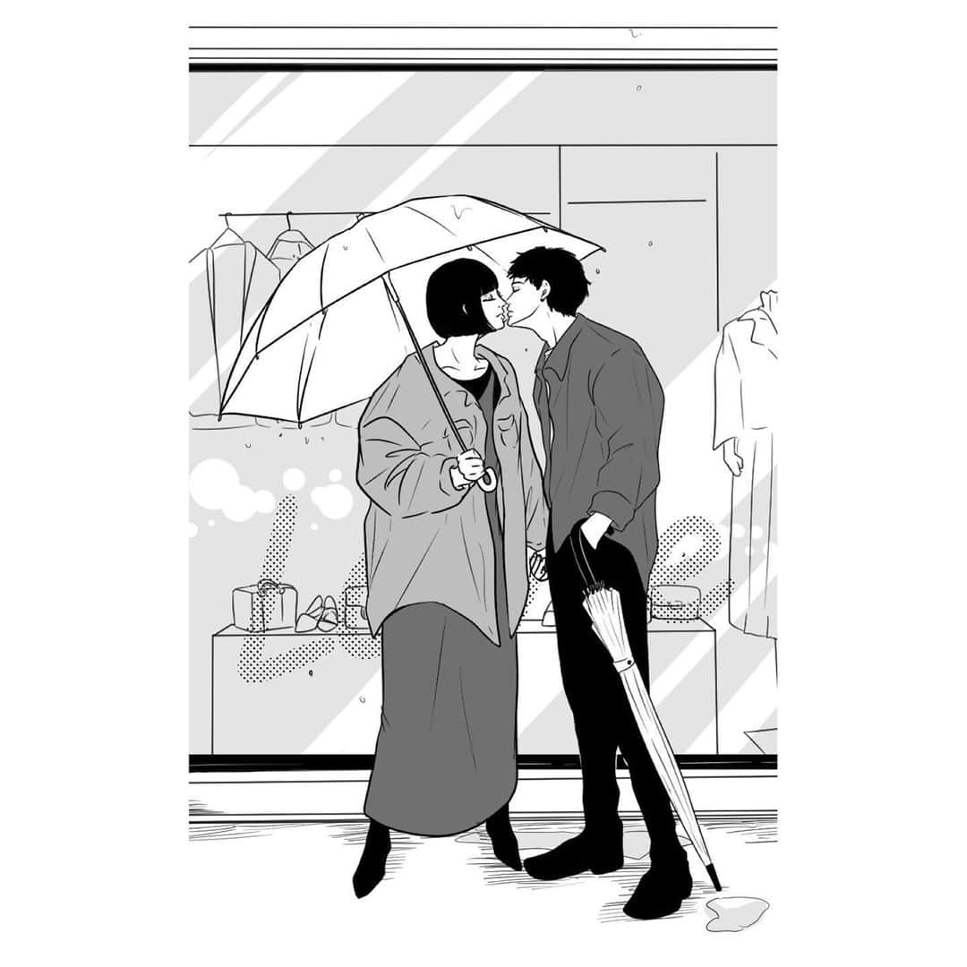 のインスタグラム：「君は雨の日に幸せを持ってくる  #6月カレンダー　です(2枚目) ストーリー or Twitterからの保存をおすすめします」
