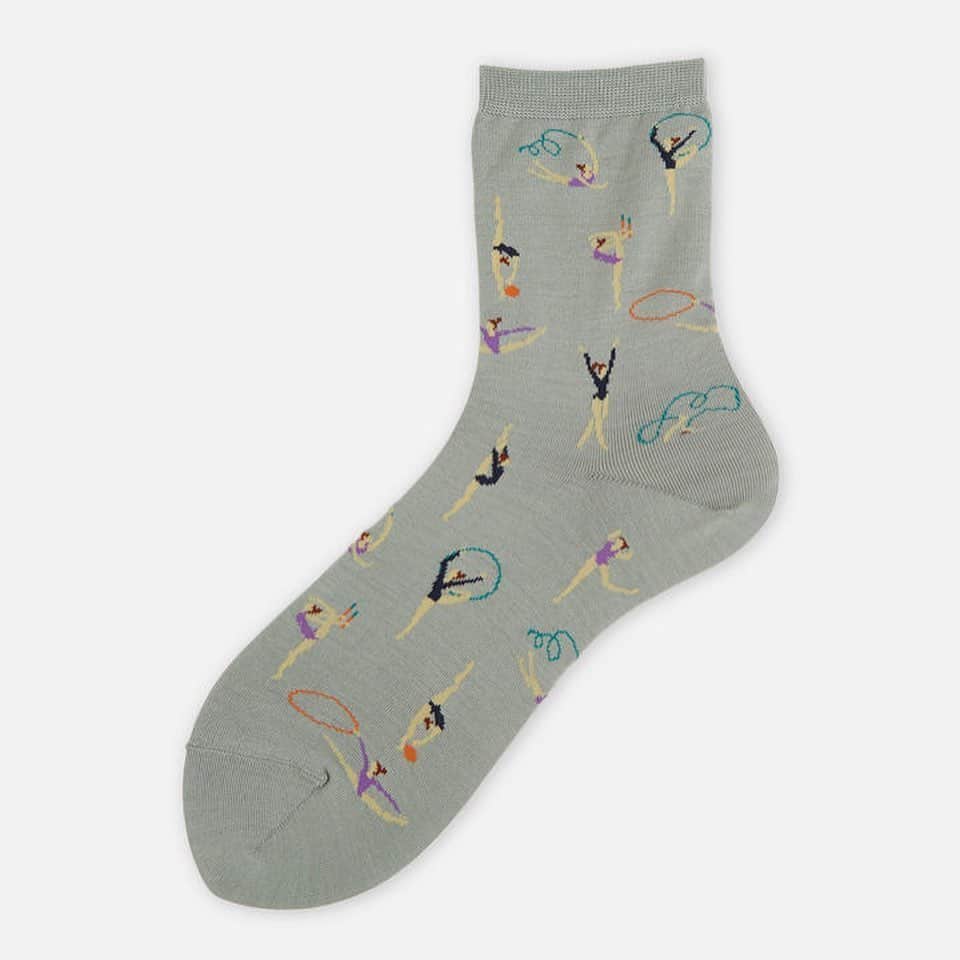 靴下屋公式アカウント（tabio）さんのインスタグラム写真 - (靴下屋公式アカウント（tabio）Instagram)「. “Tabio pixel art socks” Rhythmic gymnastics . 新体操柄ショートソックス ▷No.021131826_¥1,000＋tax 詳しくは @tabio.jp プロフィールよりTabio公式オンラインストアにてご覧ください . . #tabio #tabio_official #タビオ #20ss #021131826 #socks #ソックス #靴下 #fashion #instafashion #コーディネート #ootd #足元くら部 #sockstagram」5月31日 21時39分 - tabio.jp