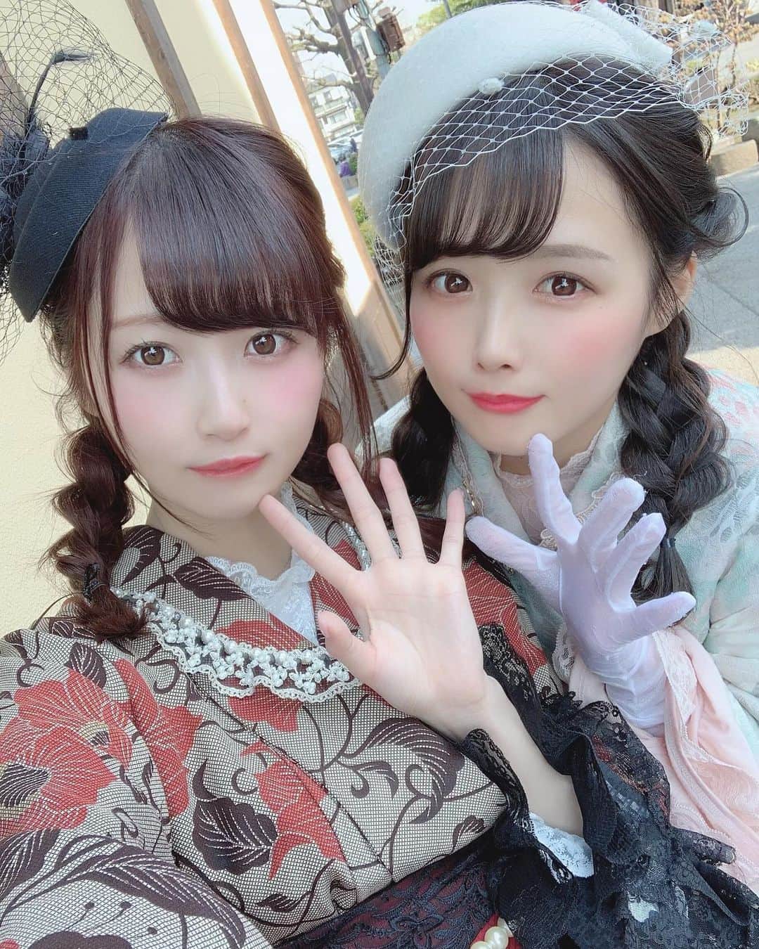 のインスタグラム：「. . なっちゃんと撮影(*´ω｀*)👘💗 @cocomotokyo . . . . 今日で5月も終わりだね😌 何にもしない5月は長く感じた！ 6月は何かいいことあったらいいな😂✨ . . . #着物 #着物レンタル #浅草 #浅草グルメ #浅草食べ歩き #浅草着物レンタル #love」
