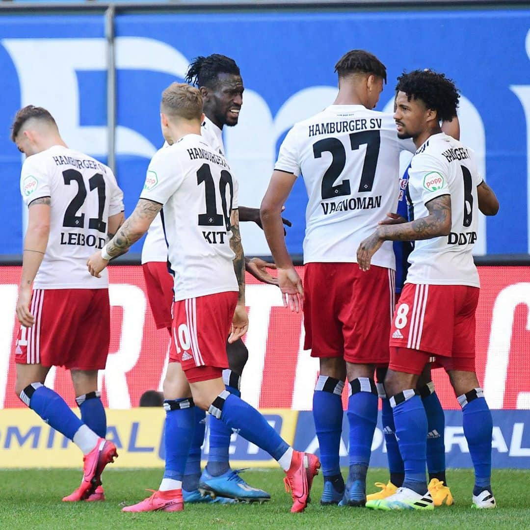 ジェレミー・ドゥツィアクさんのインスタグラム写真 - (ジェレミー・ドゥツィアクInstagram)「Another hard fight, but we got the 3 points in the bag.🙌🏾 @hsv  #alltogether#JD8」6月1日 2時01分 - jeremydudziak