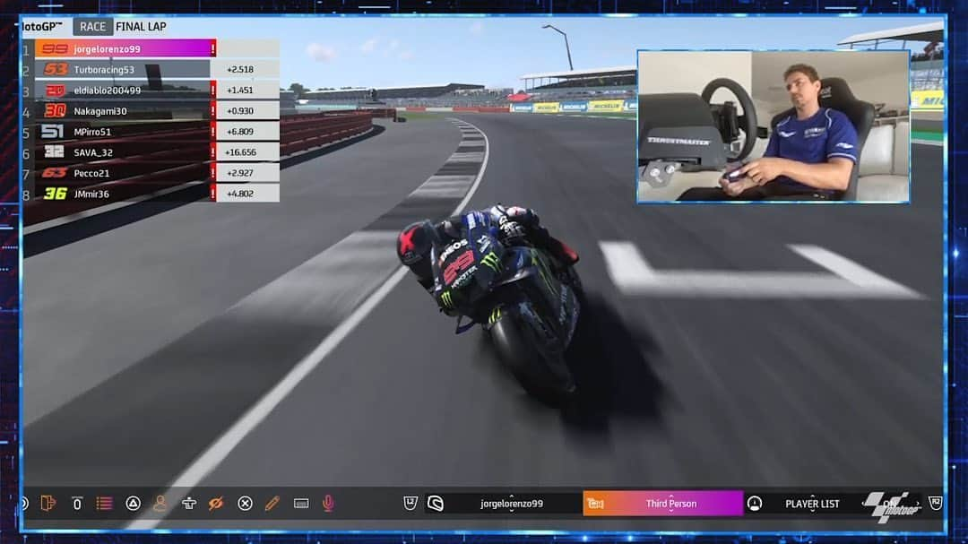 YamahaMotoGPさんのインスタグラム写真 - (YamahaMotoGPInstagram)「@jorgelorenzo99 made his @motogp Virtual Race debut in style 🥇🙌 . . #MonsterYamaha | #MotoGP | #VirtualBritishGP | #StaySafe | #DoYourPart | @motogpesport」6月1日 2時51分 - yamahamotogp