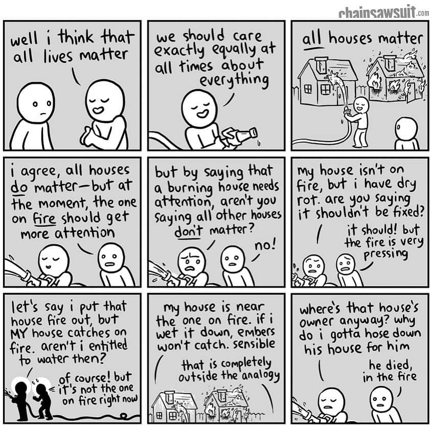 ゼリカ・シルバーのインスタグラム：「Denying someone else’s oppression is racist. Send this to anyone who keeps sayings #alllivesmatter NO LIVES MATTER UNTIL #blacklivesmatter ✊🏽✊🏾✊🏿 #endracism」