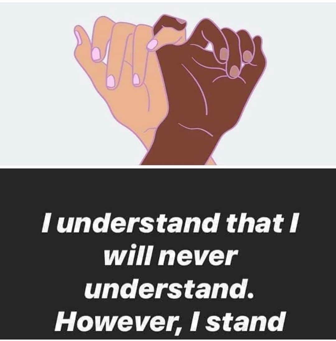 サミー・ハンラティのインスタグラム：「I am not black but I will stand with you.  I am not black but I will fight for you.  I am not black but I will defend you.  I am not black but I see you.  I am not black but I value you.  #BlackLivesMatter」