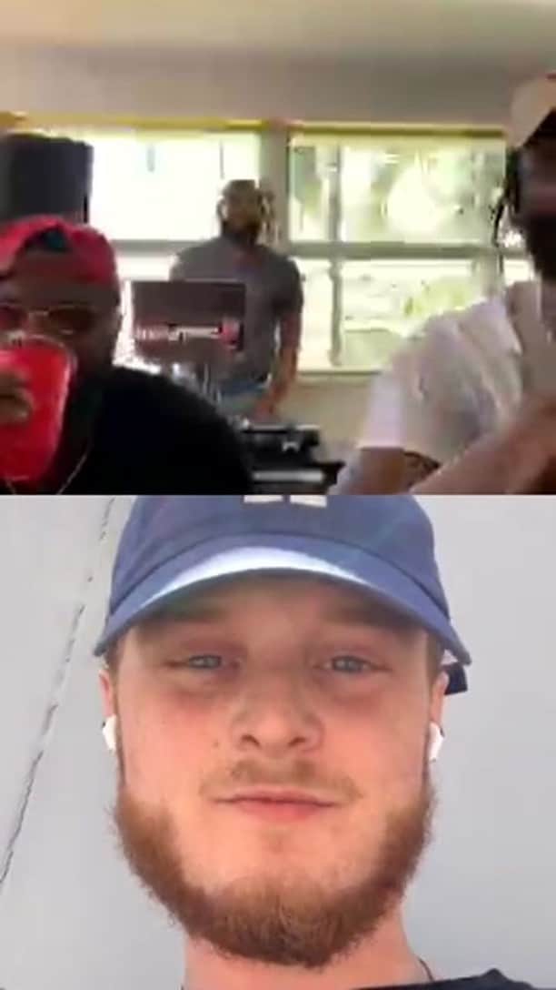 アンドレ・ドラモンドのインスタグラム：「EP27 CONT: ARTIST SHOWCASE!! Shout out to @westmonroe_ @suede_xavier @jus.aharon  for killing it!! @iamlodavis_ with the find✊🏽 @jblaudio @dj_drewski @gstress」
