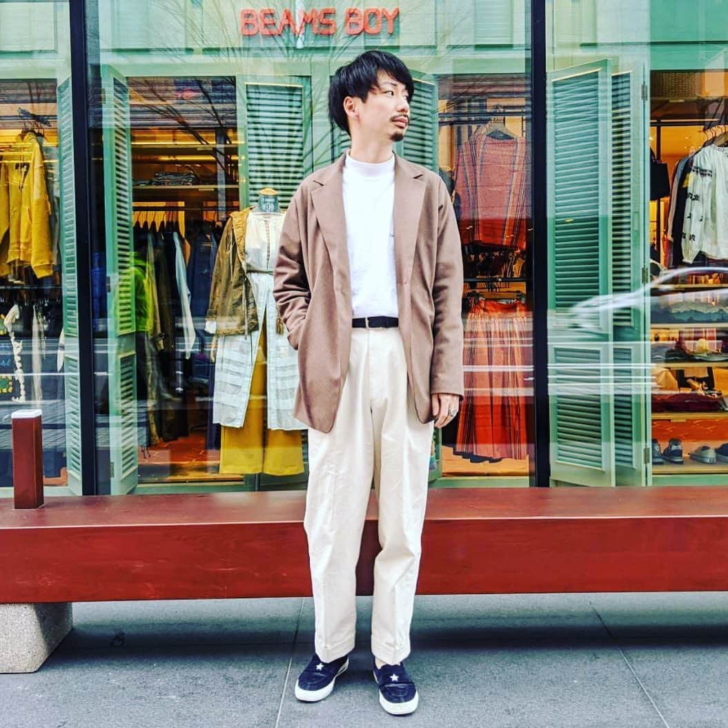 ビームス金沢さんのインスタグラム写真 - (ビームス金沢Instagram)「STAFF STYLING  #beams #beams金沢 #kanazawa #ishikawa #japan  #mensstreetstyle  #menscasual  #mensfashion  #staffstyling  #ビームス #ビームス金沢 #金沢 #石川県 #日本  #メンズストリートファッション  #メンズカジュアル #メンズファッション  #スタッフスタイリング」6月1日 8時44分 - beams_kanazawa