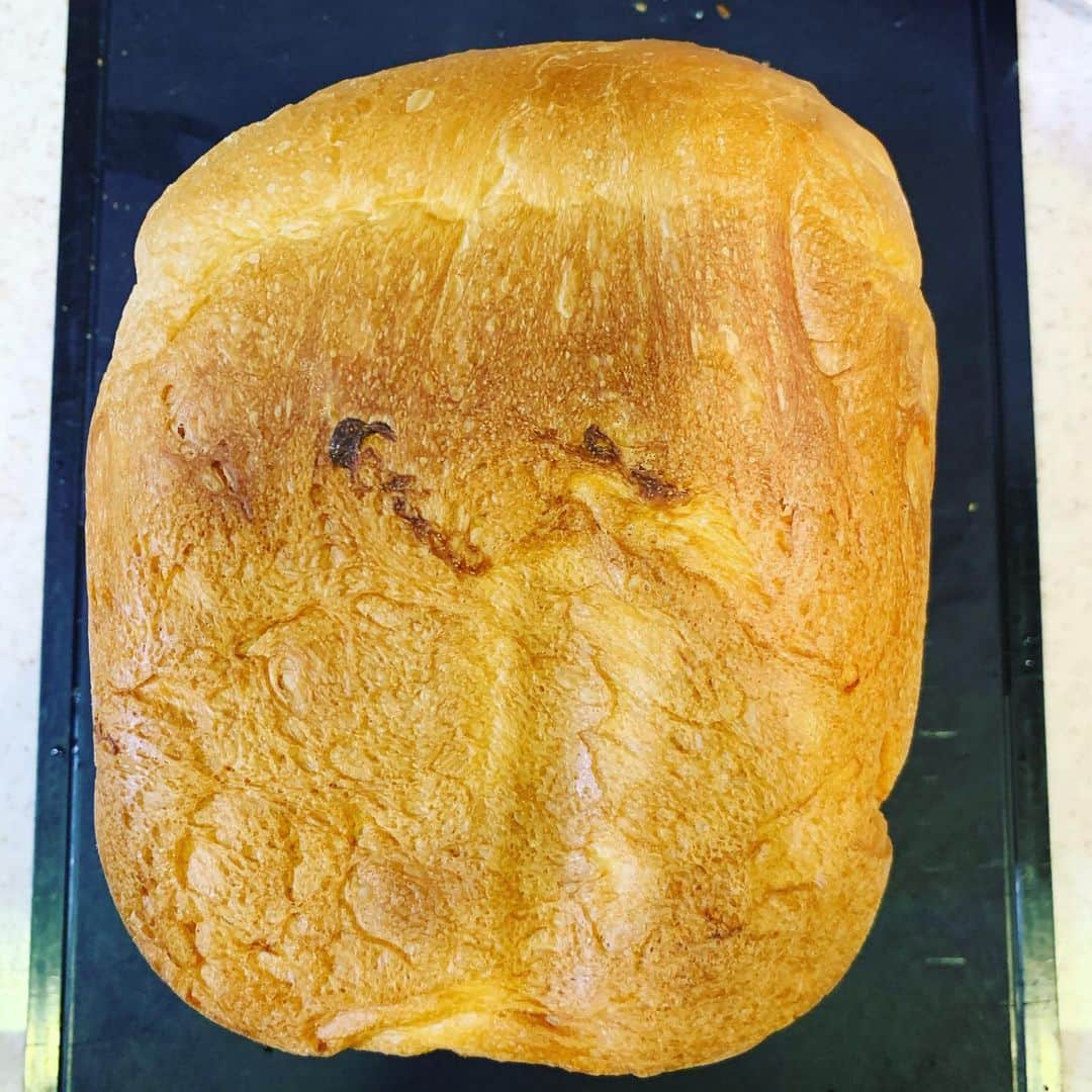 畠山潤子さんのインスタグラム写真 - (畠山潤子Instagram)「濃厚ミルクパン🍞 甘くて美味しい❣️と息子くんには好評でした✨ ＊＊＊ 写真3枚目は、息子くんの今朝のプレート🍽娘ちゃんと違って、息子くんのお皿にはグリーンがないので、全く写真映えしない。朝のバタバタによりオシャレとはかけ離れてるし、ちょっとトーストの温度を高くしすぎたしwww 6月に入り、今日から、自由登校ではなく、通常授業が始まる息子くん👦 新しい学校、母は心配ですが(^^;; ＊＊＊ そして、昨日から妊娠31週に入りました🤰あと35日頑張れば双子ちゃんに会える、と自分を励ますけど、身体が悲鳴をあげています😭上の子たちがいるからなんとか許されるなら入院しないで頑張ろうと必死ですが、全身痛いし、眠れない💦何とかあと少し頑張れ、私‼️ #mamalife #赤ちゃんのいる生活 #2歳児 #絶賛イヤイヤ期 #mickey10 #小学5年生 #プチ反抗期 #hikaridiary2020 #2歳2ヶ月 #maternity #マタニティライフ #妊娠31週 #妊娠8ヶ月 #双胎妊娠 #双子妊娠 #双子 #たまひよ#ママリ#ひきこもり生活 #コロナに負けるな #stayhome #staysafe #クッキング #junkokitchen326」6月1日 9時09分 - junko_hatakeyama