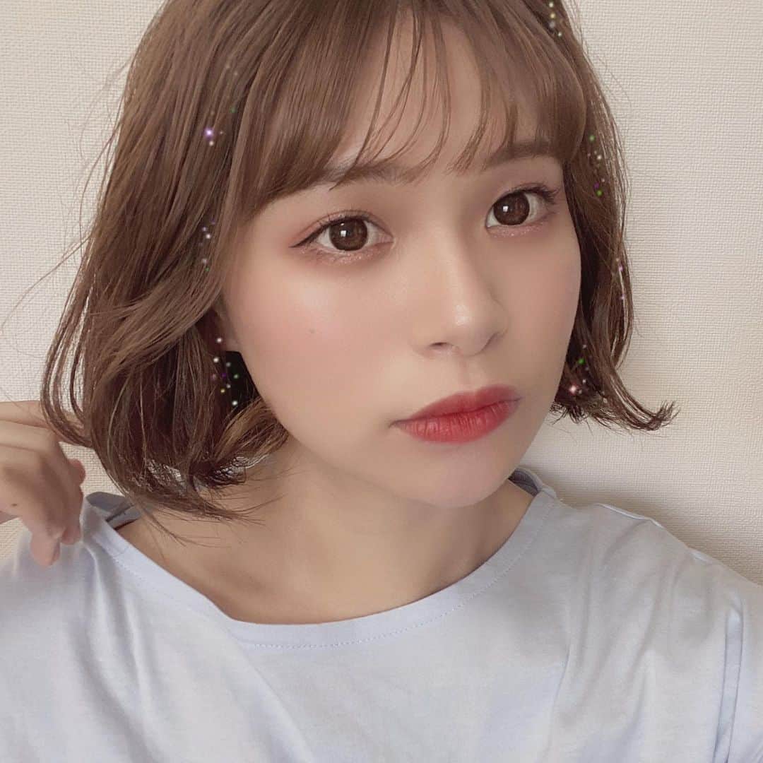 のインスタグラム：「. 最近のメイク」