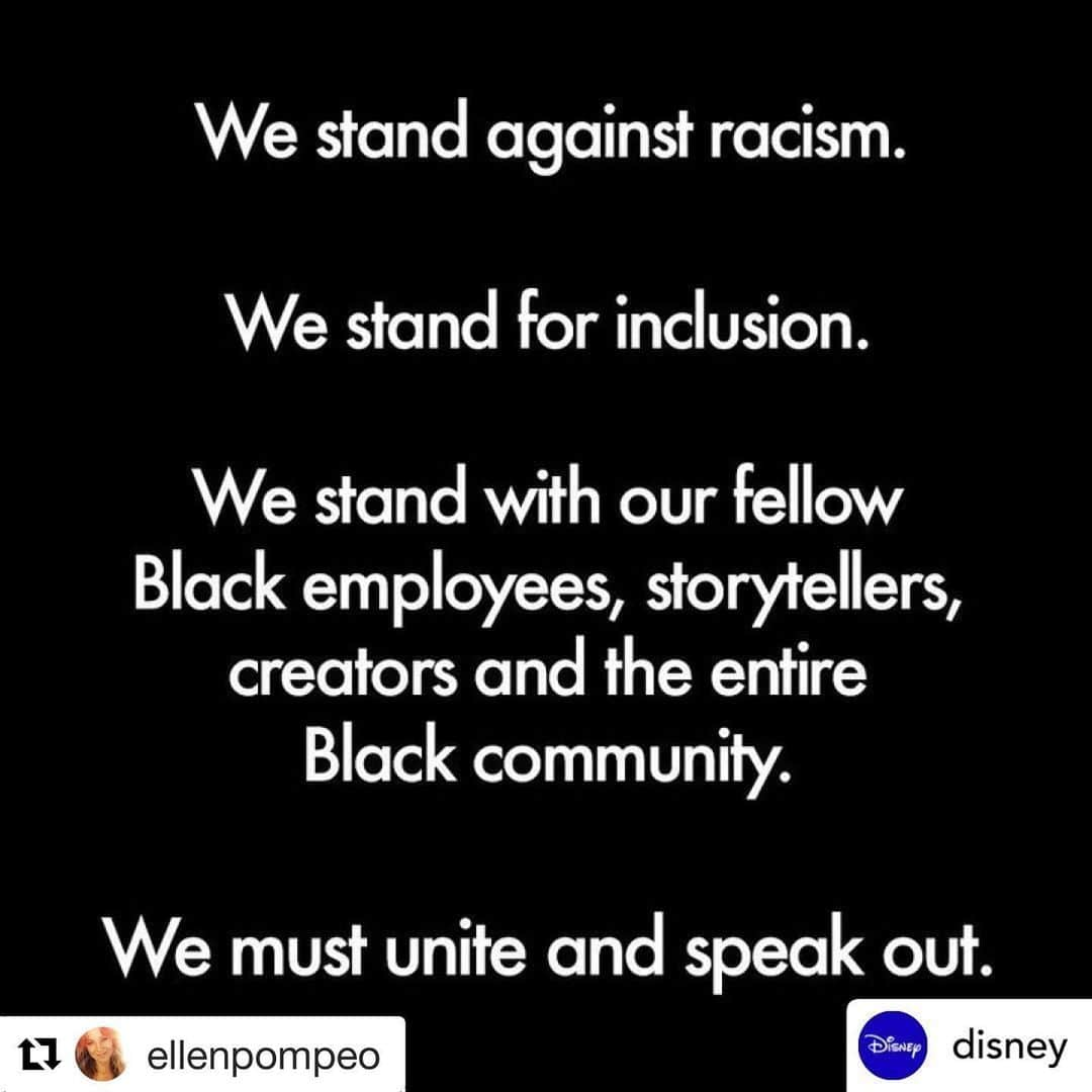 P!nk（ピンク）さんのインスタグラム写真 - (P!nk（ピンク）Instagram)「#Repost @ellenpompeo ・・・ Thank you @disney for refusing to be silent ...Corporate America Speaking up ❤️」6月1日 12時20分 - pink