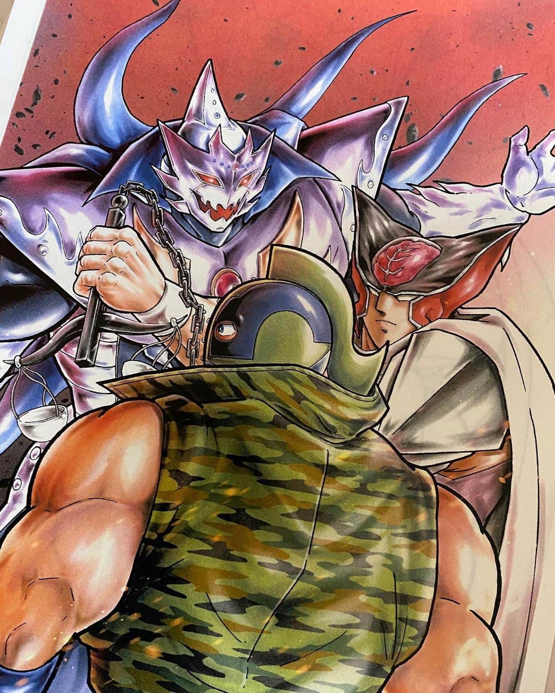 嶋田隆司さんのインスタグラム写真 嶋田隆司instagram 6月4日発売 ジャンプコミックス キン肉マン のカバー表紙完成 6月4日発売 キン肉マン キン肉マンアニメ化 筋肉人 金肉人 Kinnkeshi Kinnikuman 6月1日 12時25分 Takashi Shimada