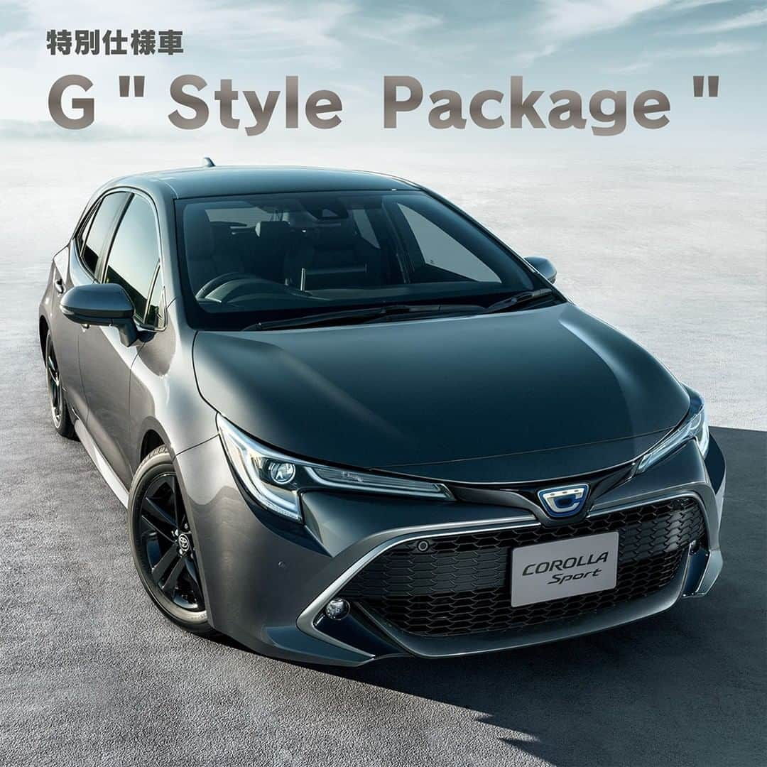 TokyoToyopet Girl meets carさんのインスタグラム写真 - (TokyoToyopet Girl meets carInstagram)「カローラスポーツ特別仕様車　G＂Style Package＂登場！  カローラスポーツを一部改良するとともに、特別仕様車G＂Style Package＂を設定しました。 特別仕様車G＂Style Package＂はGグレードをベースに、スポーティな特別仕様車に仕上がっています。 ↓像のボディカラーは新設定されたグレーメタリックです。  #toyotamobilitytokyo #toyota #トヨタグラム #カローラスポーツ #corollasport #特別仕様車」6月1日 15時00分 - toyotamobilitytokyo