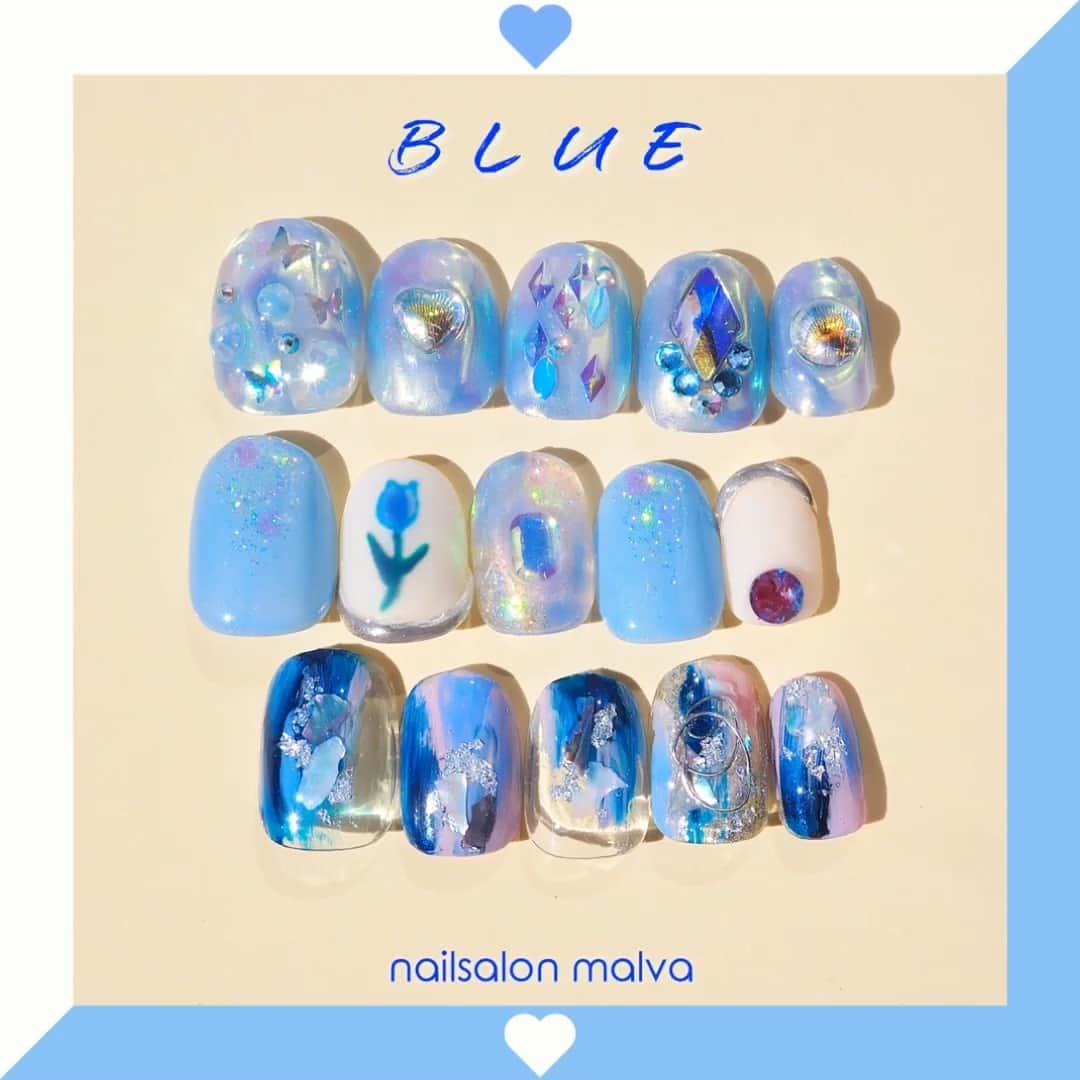 nailsalon malva（ネイルサロンマルヴァ）のインスタグラム