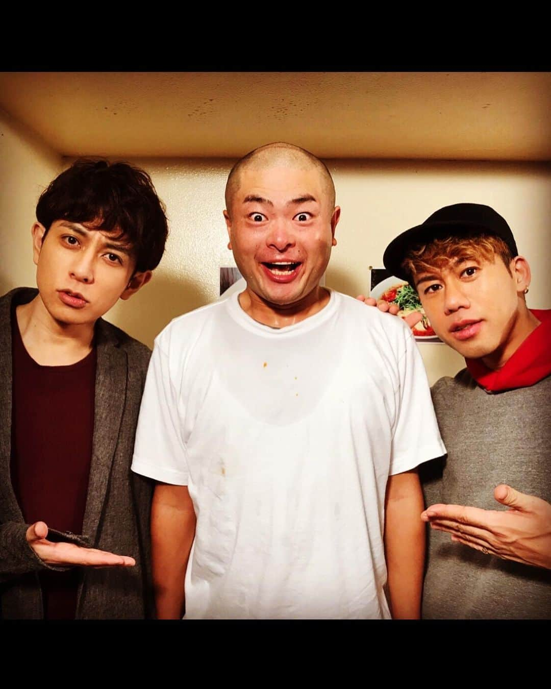 川畑要さんのインスタグラム写真 - (川畑要Instagram)「今夜の「有吉ゼミ」はケミが出演したあのシーンを再放送しますよー‼️ 今夜6月1日(月)19時～放送の日本テレビ「有吉ゼミ」は"激辛名勝負5連発"を放送。。CHEMISTRYが出演したあのシーンが再び！要チェック👍  男なら黙って喰えww  #川畑要 #chemistry  #singer #有吉ゼミ #激辛」6月1日 15時43分 - kawabata1979