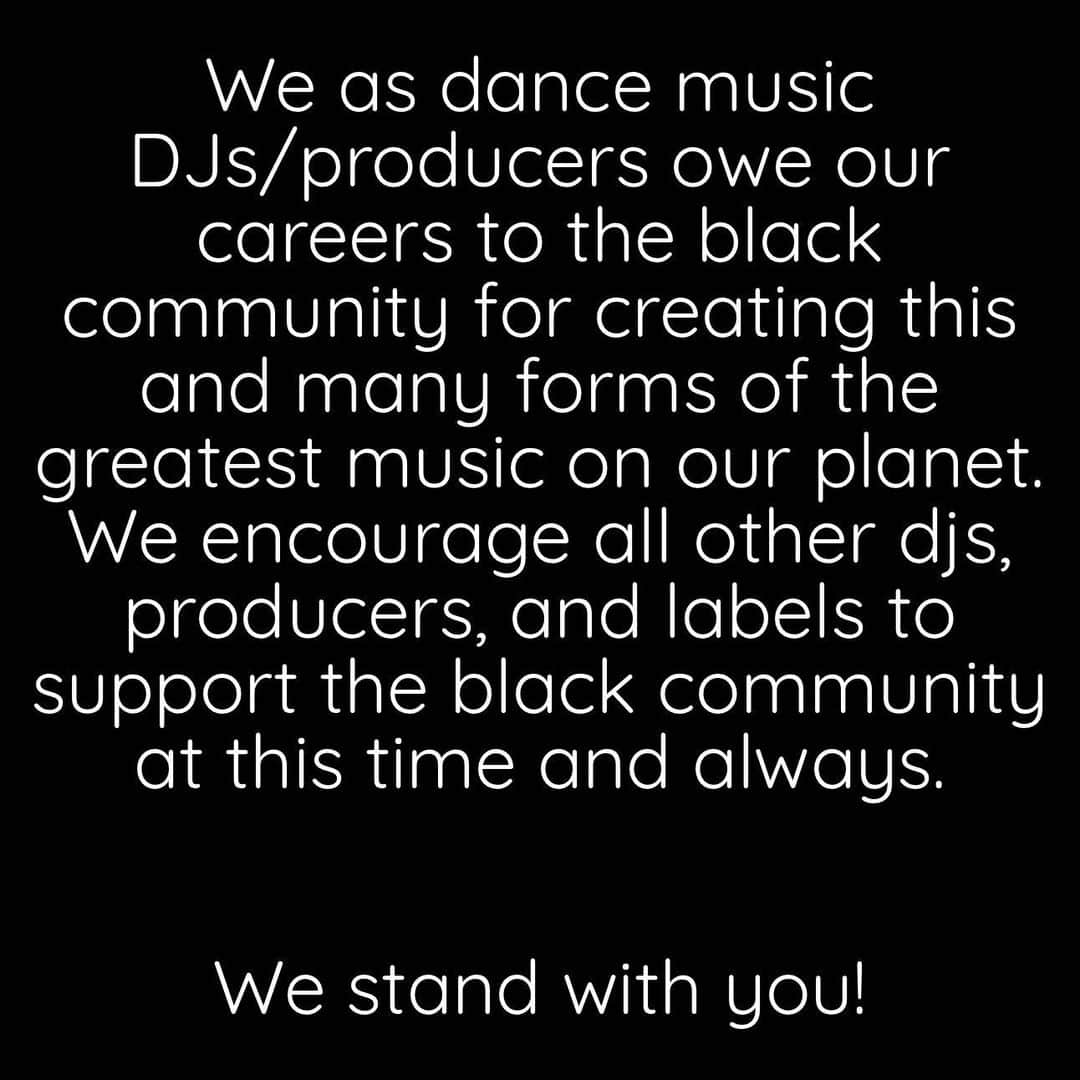 Showtekさんのインスタグラム写真 - (ShowtekInstagram)「Time for all of us to acknowledge this  #blacklivesmatter」6月1日 17時33分 - showtek