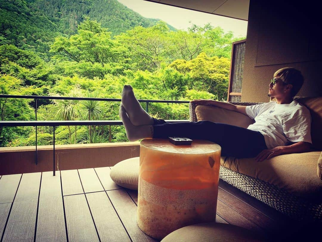 鈴木優磨のインスタグラム：「Visiting here every year to refreshing body&soul I'm ready to go」