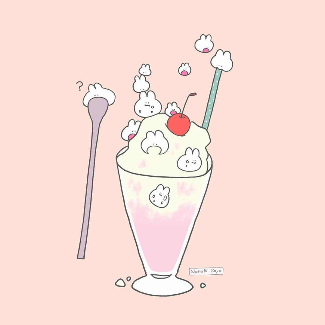 乃の木そよのインスタグラム：「. ᕱᕱ ( ⍤ )」