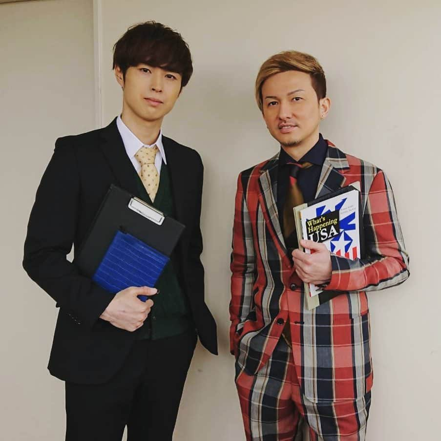 YORIさんのインスタグラム写真 - (YORIInstagram)「スカッとジャパン  伊志嶺先生と初共演させて頂きました！  素晴らしい先生でした。 ありがとうございました！  #スカッとジャパン #伊志嶺先生 #西岡くん」6月1日 21時22分 - yori_dp