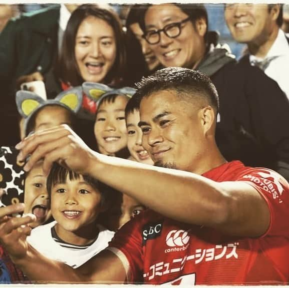 田村優のインスタグラム：「ありがとう、サンウルブズ🤙🏾🤙🏾 #rugby #sunwolves #まいめん」