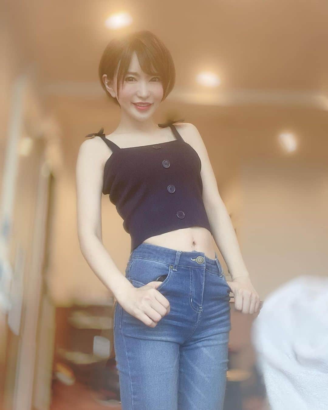 里美ゆりあのインスタグラム：「おちゅかれ♥️」
