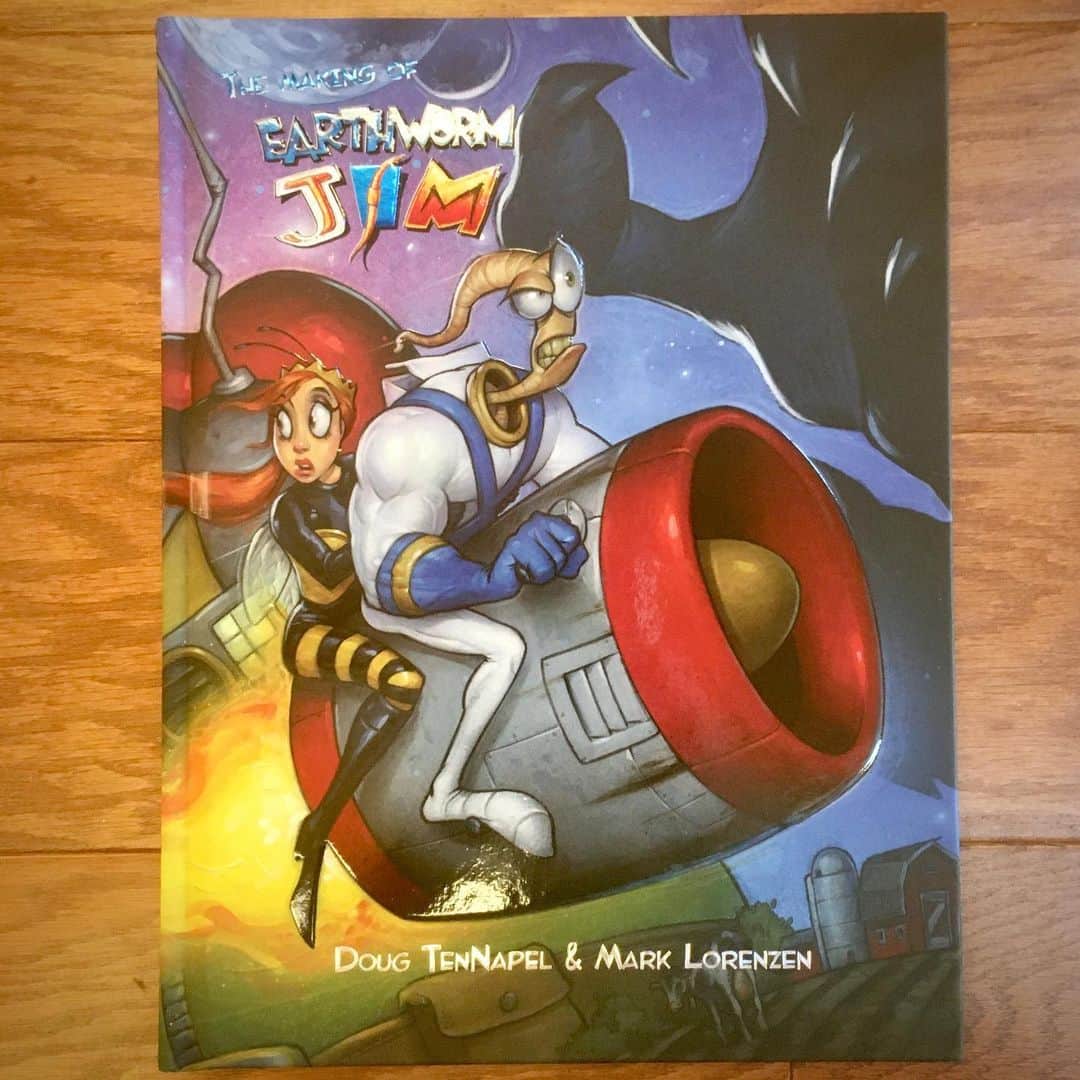アウル・シティーのインスタグラム：「The great @dougtennapel, creator of Earthworm Jim, sent me two of his books. Absolutely incredible illustrations and art, the book pages have gold on them, even the box they came in is stunning. Really beautiful stuff. Go see what Doug is working on currently if you’re into comics and graphic novels.  It brings me joy to wander around the universe of an artist, to experience the adventure and intrigue they bring to life through their work. Studying someone’s craft not only inspires me, it unlocks my own imagination when I realize there are infinite numbers of worlds and stories and characters one can create, each of them new and unique and wonderful.」