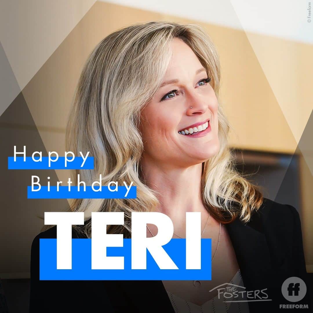 フォスター家の事情のインスタグラム：「Happy birthday to our Teri Polo. We hope your day is filled with love, laughter and lots of cake!  _______________________ Leave your birthday wishes for Teri below.」