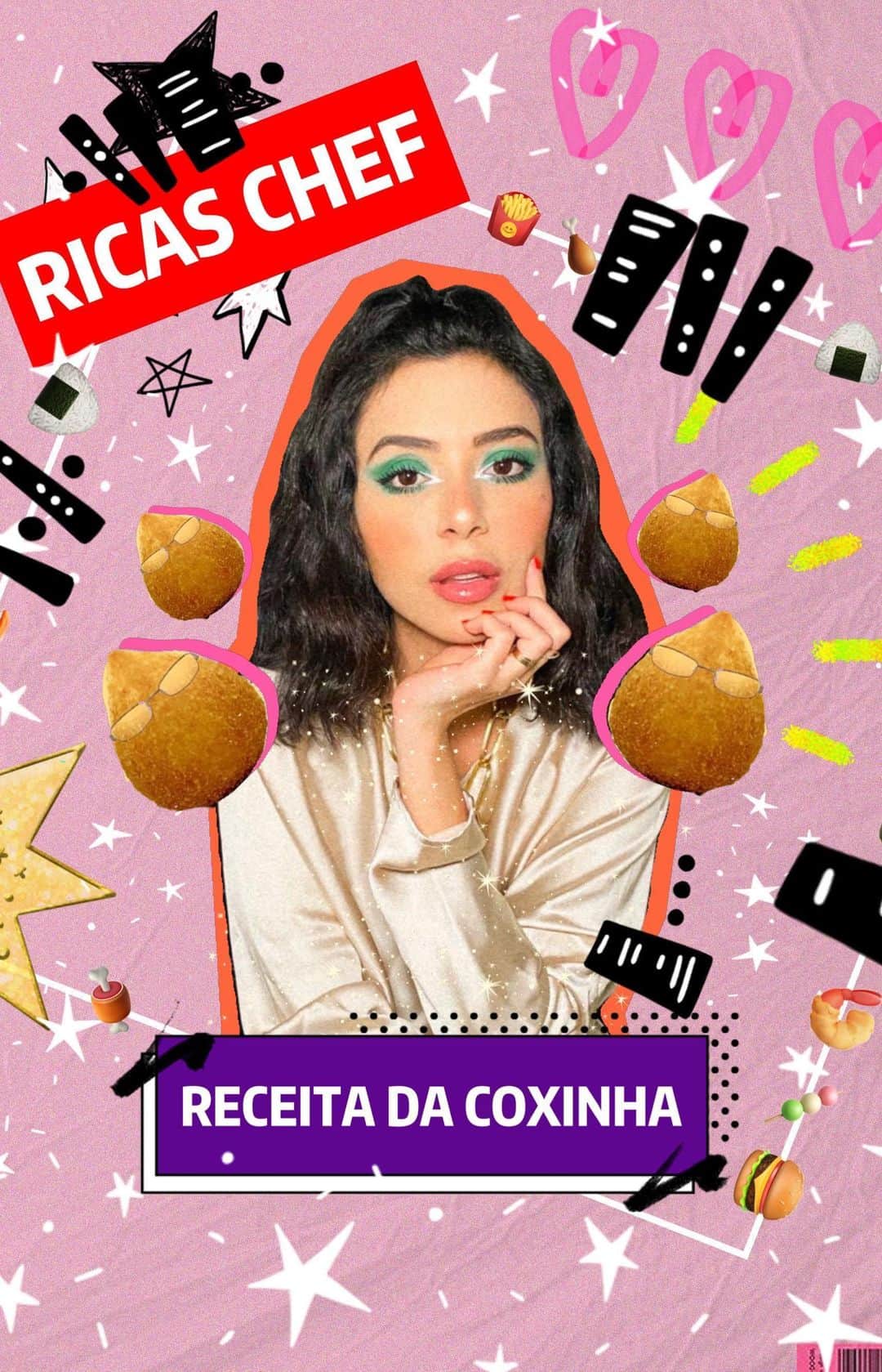 Gabriela Salesのインスタグラム：「Lacrinhas e lacrinhos!!! Como prometido, a receita mais gostosa e minha cara da vida: RECEITA DE COXINHA!!! Ficou augíssima poxa! Muito muito gostosa da vida real eu juro! Vou deixar os ingredientes abaixo pra facilitar: INGREDIENTES RECHEIO 1 peito de frango 1 cebola 1 caldo de galinha 3 colheres de requeijão cremoso Tempero e sal a gosto Passo a passo: Cozinhe o frango por 20 minutos em água com sal, 1 caldo de galinha é uma cebola para pegar o gosto, depois desfie o frango já cozido. Para temperar, coloque 1 cebola + alho para dourar e depois acrescente o frango. Adicione cominho, sal a gosto, colorau e 3 colheres de requeijão para ficar mais cremoso e menos seco. Tá pronto! INGREDIENTES MASSA 1 xícara de leite integral  3 xícaras de água  4 xícaras de farinha de trigo 2 caldos de galinha 1 colher de margarina Passo a passo: pegue uma panela grande e adicione 3 xícaras de água, 1 de leite, 1 de margarina e 2 caldos de galinha. Quando ferver adicione 4 xícaras de farinha de trigo e mexa bastante, fique amassando até criar uma textura homogênea e consistente. A massa tá pronta! Aí basta modelar, rechear com o frango e catupiry (opcional), em seguida molhar a coxinha numa solução de água gelada e farinha de trigo e empanar na farinha de rosca. Daí é só fritar ou guardar no congelador!  Tá pronto! Gostaram? Agora é só comer! Quem fizer me marca pra eu ver :)))) Edição @giansales」