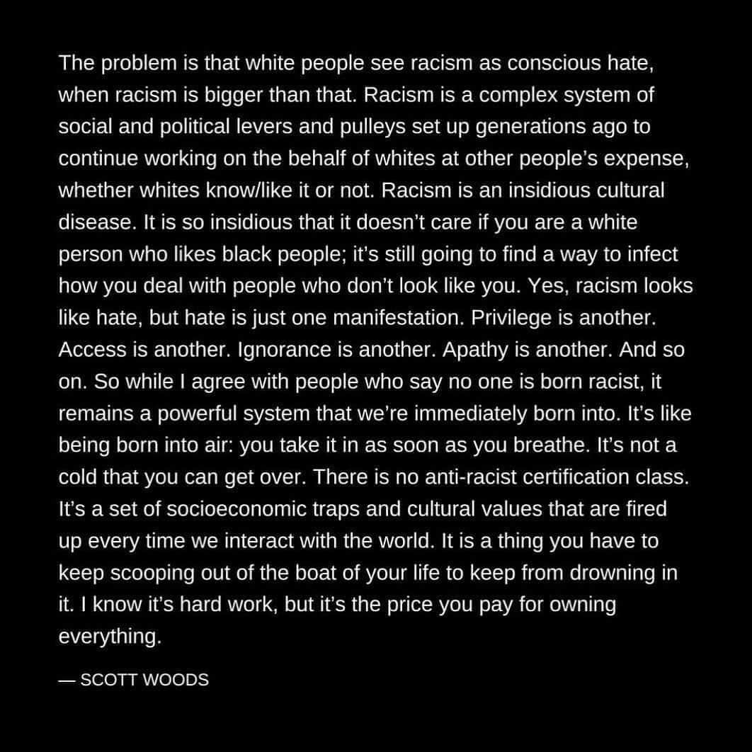 シャイアン・ジャクソンさんのインスタグラム写真 - (シャイアン・ジャクソンInstagram)「Please read these words.  Articulated in a way that lands and makes sense to me.  We need to dig deep.」6月2日 0時30分 - mrcheyennejackson