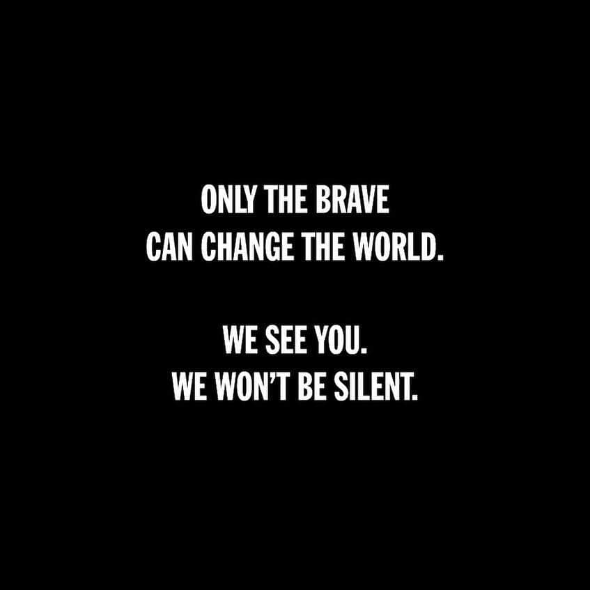 ディーゼルのインスタグラム：「We all need to do our part. Be vocal about the social injustices of race, religion, gender, origin, everywhere around the world. Fight for equality, celebrate diversity, be tolerant, build a dialogue. Violence is not the answer.  Silence is not an option.  Be the change, Be brave, Be Positive for a better world  #blacklivesmatter #dontbesilent」