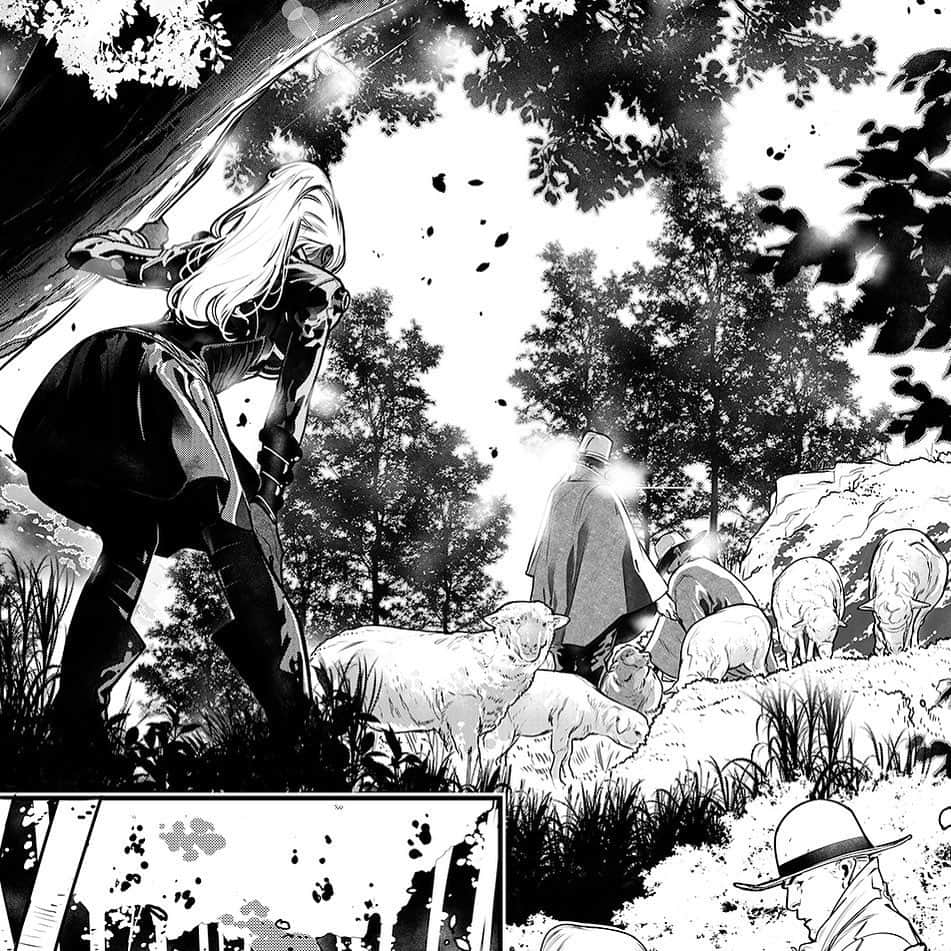 RB Silvaのインスタグラム：「Hey guys, unfortunately I can’t post any of the works I finished before the pandemic, so I’m gonna post some old stuff on the next days, as layouts and process. Here is a part of a page from X-Men issue #5, to be more precise, it’s the first panel of page one. Be safe.」