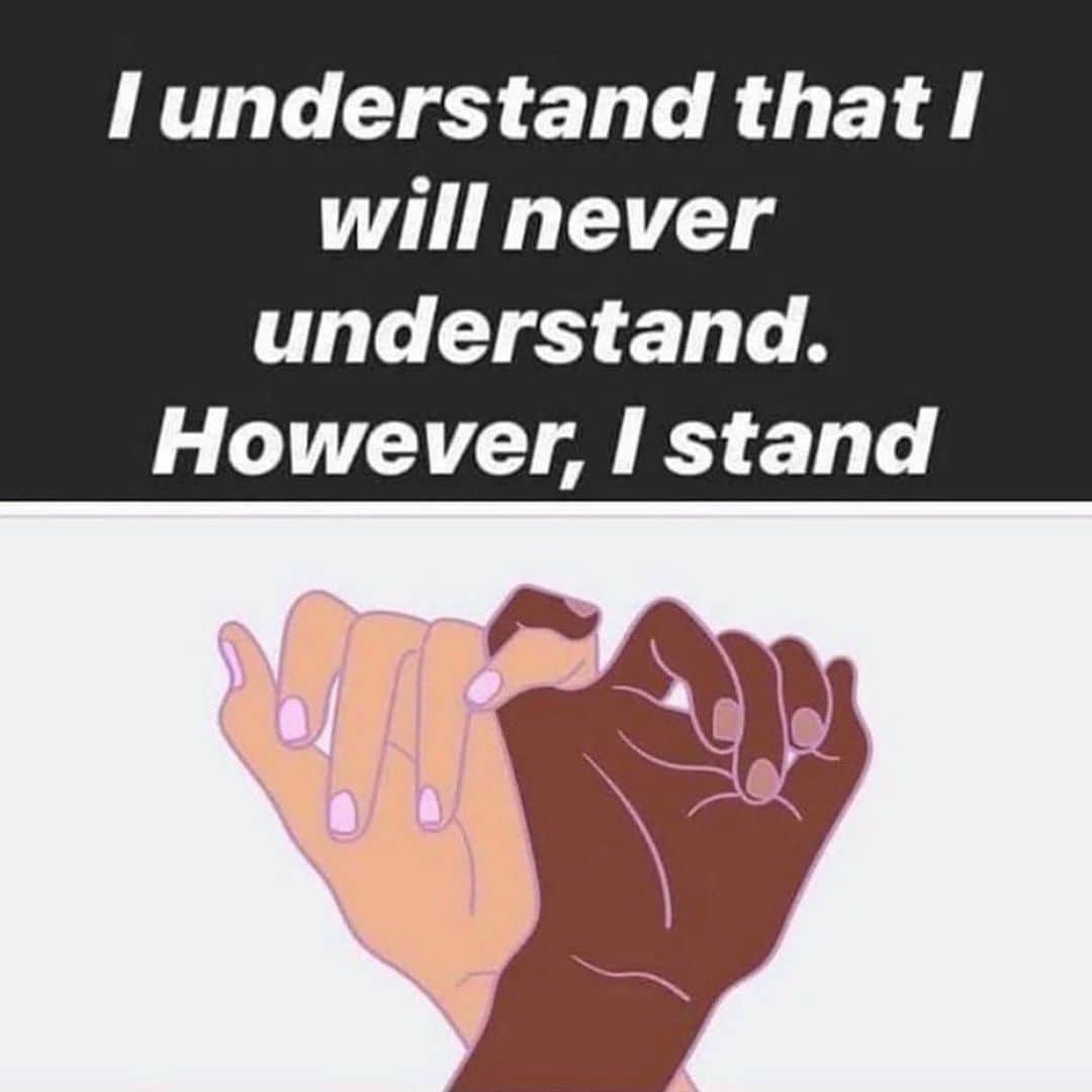 のインスタグラム：「I stand with you.」