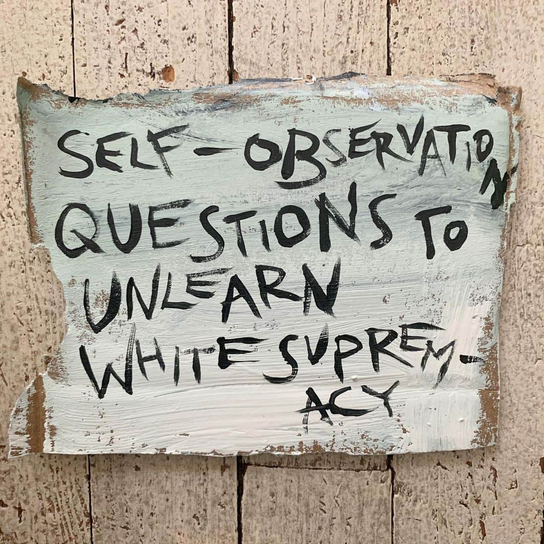 SWMRSのインスタグラム：「Some questions we are asking ourselves right now so that we can be more effective allies. More resources in the link in bio. Black lives matter.」