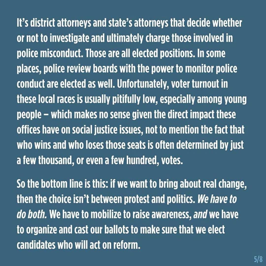 ゼッドさんのインスタグラム写真 - (ゼッドInstagram)「Pls take a moment to read!! Incredibly well-rounded and detailed thoughts by @barackobama and a lot of useful (and to me new) information on how power in the justice department is distributed.」6月2日 3時42分 - zedd