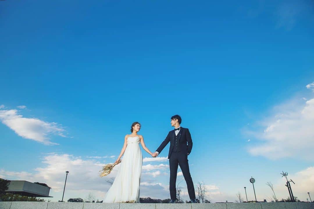CLAIREのインスタグラム：「blue✨blue✨blue✨ ・ @clairebridalstudio」