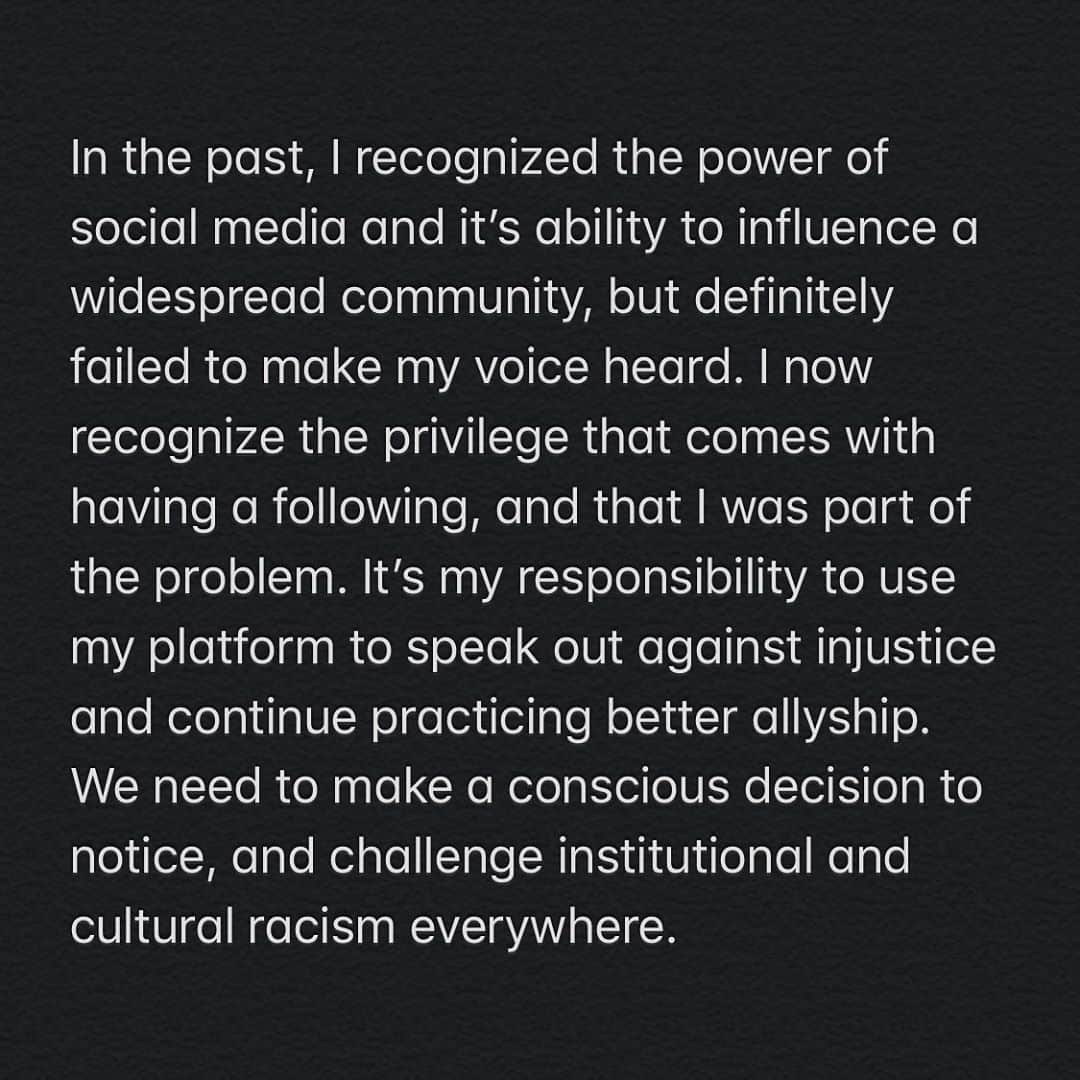 グリフィン・グラックさんのインスタグラム写真 - (グリフィン・グラックInstagram)「The link in my bio is a resource for multiple ways to show support for #blacklivesmatter  I stand with everyone protesting. Instead of taking up more of your time imposing opinions tainted by a white lens, I want to use my platform to amplify the voices we ~should~ be hearing from during these times. Meanwhile, I promise to read, share, listen, donate, and EDUCATE myself!! Stay safe, stay strong, and stay informed 🖤」6月2日 13時30分 - griffingluck
