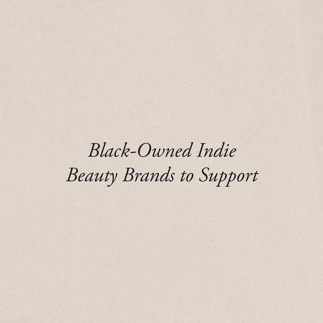 Marianna Hewittのインスタグラム：「repost @summerfridays: Supporting our community has always been important for us so we wanted to share black-owned beauty brands to support. Comment below your favorite black owned & founded brands so that we can all support together ❤️ We will be compiling a list to share with you!」