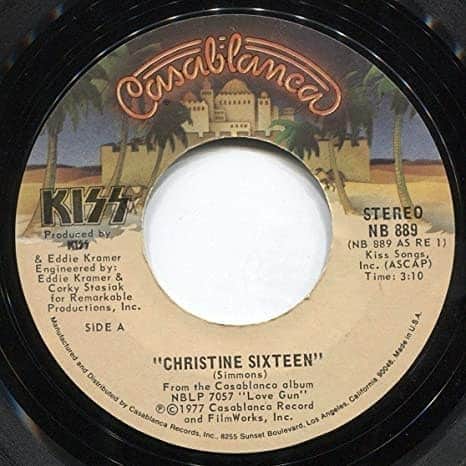 KISSさんのインスタグラム写真 - (KISSInstagram)「#KISSTORY June 1, 1977 - "Christine Sixteen" single is released in the US.  Do you own it, #KISSARMY collectors?」6月2日 8時05分 - kissonline
