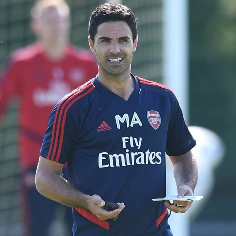 ミケル・アルテタのインスタグラム：「Happy to be back! #arsenalfc @arsenal #mikelarteta」